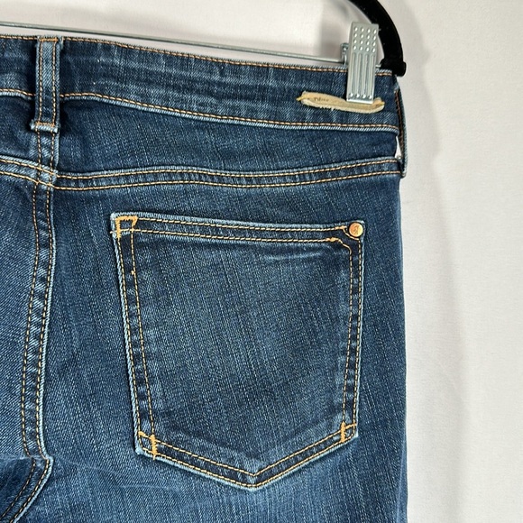 Pilcro and the Letterpress Blue Stet Cropped Jeans Size 27 - Picture 10 of 10